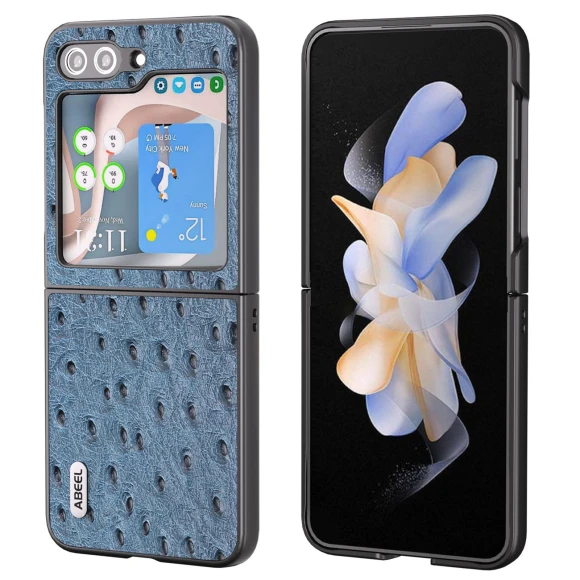 Ostrich Texture Folding Phone Case, Smartwatch 2025