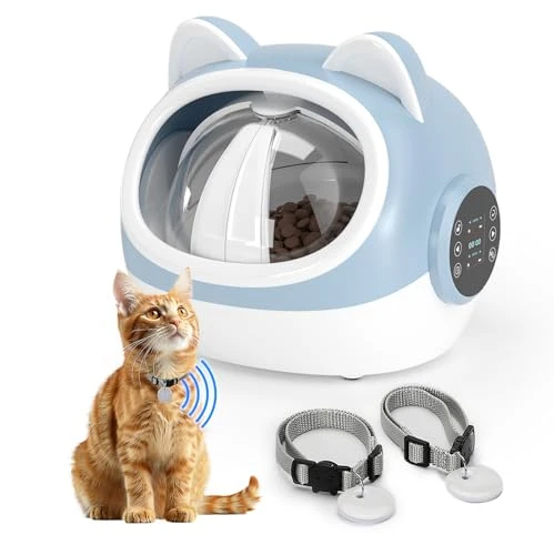Smart Pet Feeder with Dual Collar Tags — Automatic Feeders, HotSoul