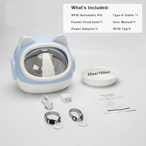 Smart Pet Feeder with Dual Collar Tags — Automatic Feeders, HotSoul