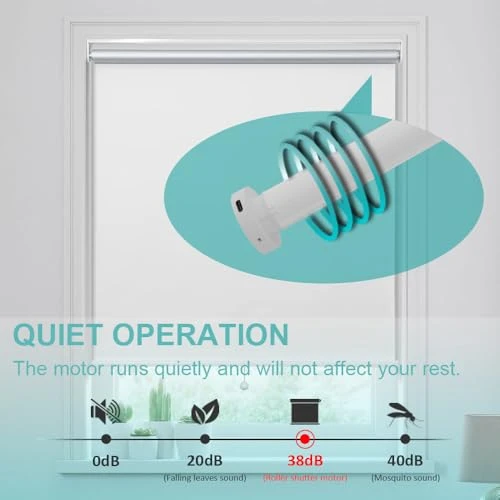 Smart Roller Shade Motor Kit — Roller, SIXIN