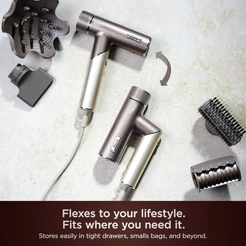 SpeedStyle Pro Flex Professional Performance High-Velocity Hair Dryer System with Scalp Shield & IQ Speed Styling and..., Shark