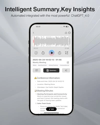 Voice Recorder with AI Transcription and Summarization — Voice Recognition & Productivity Software, Powerextra Pro