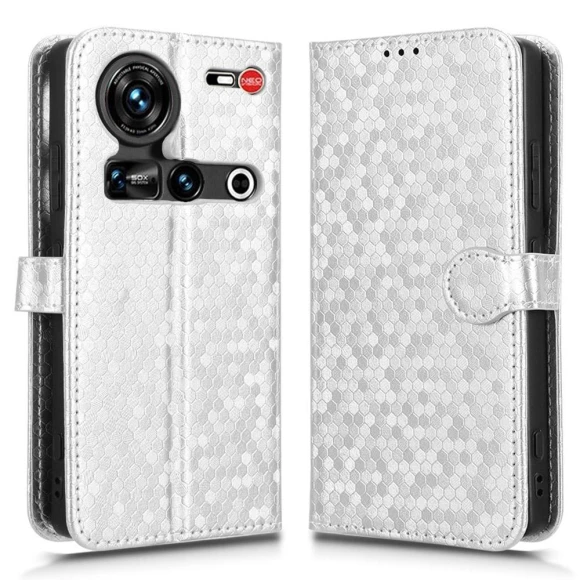 Wallet Case Dot Pattern Imprint PU Leather Phone Cover, Smartwatch 2025