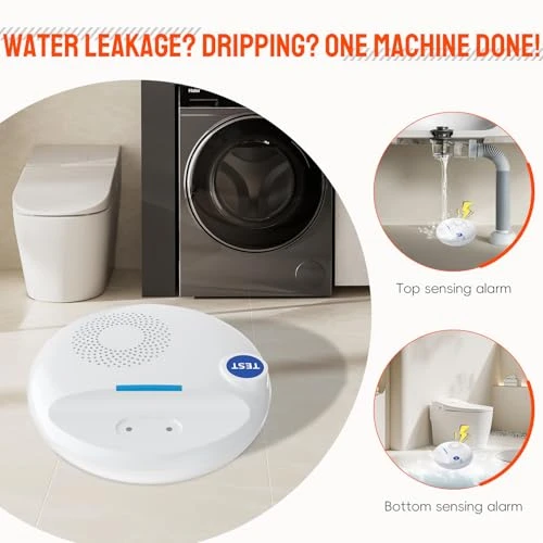 Wireless Water Leak Detector — Water Shut Off Valve, PILSAMAS