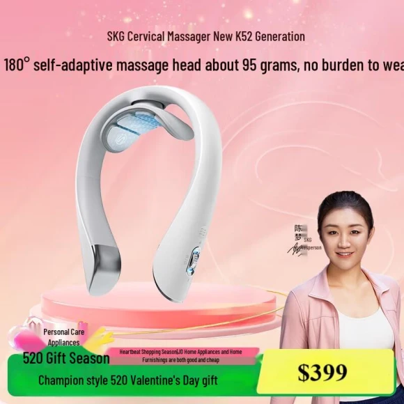 Smart Portable Neck Massager — Neck Massager, SKG