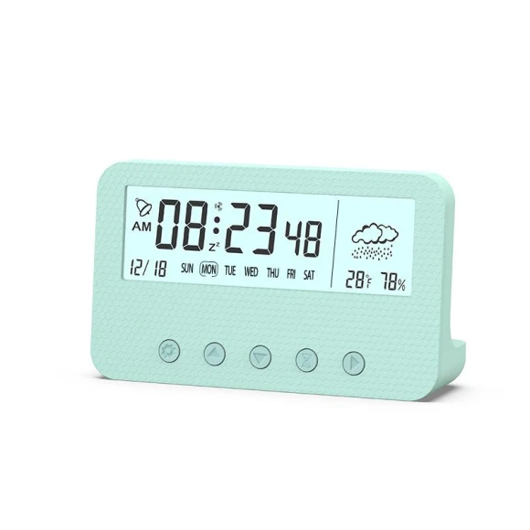 Glowing Digital Alarm Clock, Factory Discount Outlet