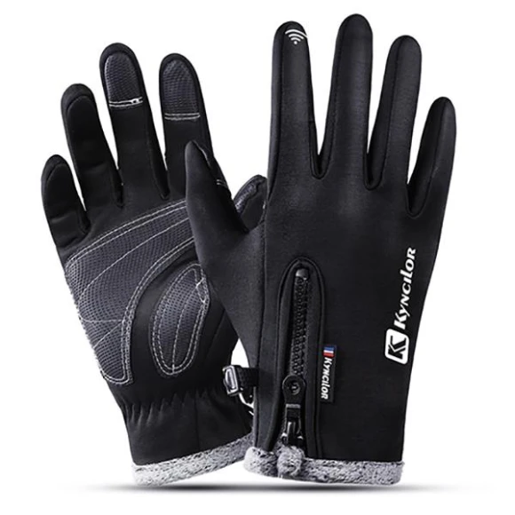 Winter Fleece Cycling Gloves with Touchscreen and Heating — Gloves & Mittens, UP shoes