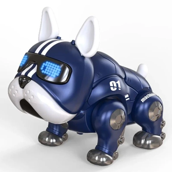 Musical Robot Dog Toy with Movable Head and Limbs, HOME-Auto-001