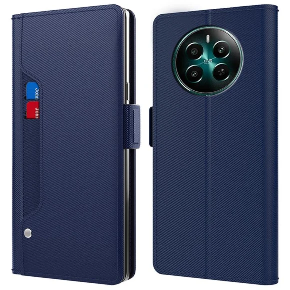 Phone Case Mirror Design Anti-Scratch Leather Flip Cover, Smartwatch 2025