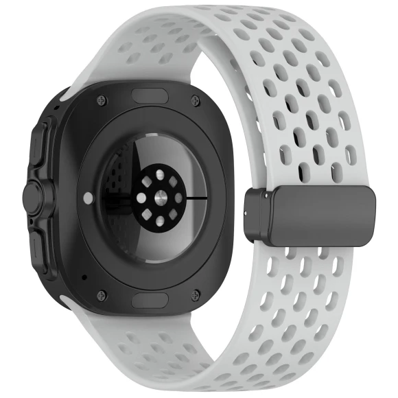 Silicone Watch Band with Magnetic Folding Buckle, Smartwatch 2025