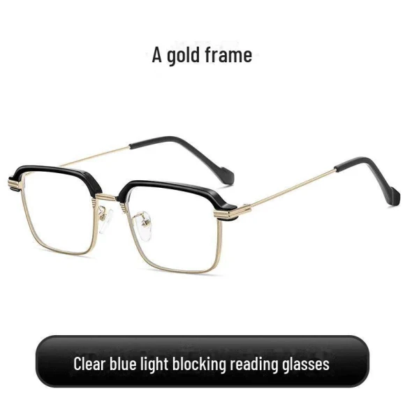 Smart Reading Glasses with Color-Changing Half-Frame — Smart Glasses, AI Supermarket