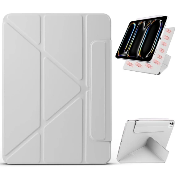 Leather Origami Magnetic Stand Case Cover, Smartwatch 2025