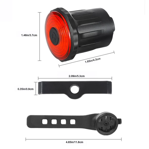 Smart Rear Bike Light — Smart Bike Light, Fishine