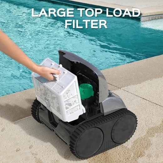 Cordless Robotic Pool Cleaner — Robot Vacuum, WYBOT
