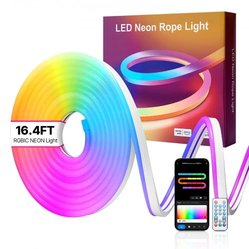 LED Neon Rope Light — LED Strip Lights, VEVOR