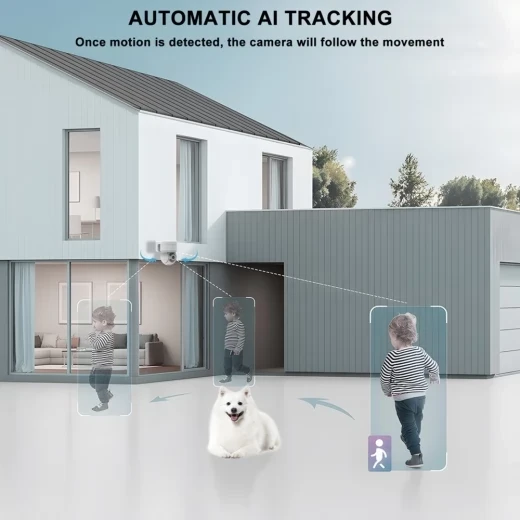 Outdoor WiFi Camera — Security Camera, TALLPOWER