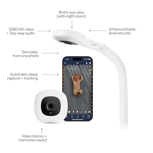 Smart Baby Monitor with Camera and Floor Stand — Baby Monitors, Nanit