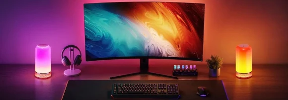 Smart RGBICWW Table Lamp — LED Strip Lights, Govee