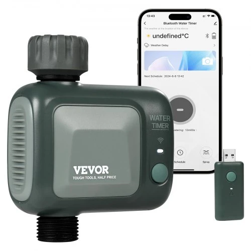 WiFi Sprinkler Timer with Voice Control — Irrigation System, VEVOR
