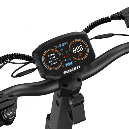 Dual Motor Foldable Electric Scooter, Ausom