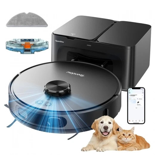 Robot Vacuum Cleaner with Auto-Empty Base — Robot Vacuum, Teendow