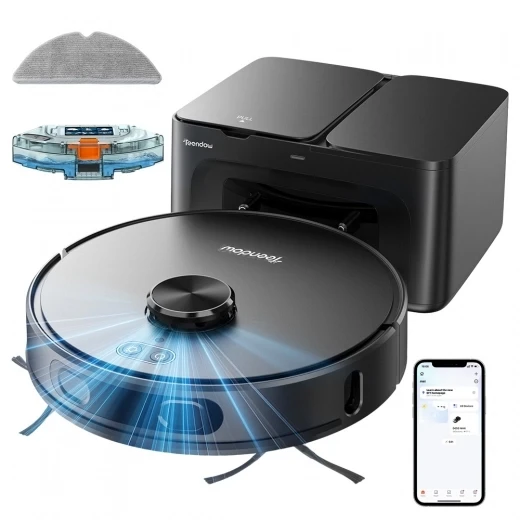 Robot Vacuum Cleaner with Auto-Empty Base — Robot Vacuum, Teendow