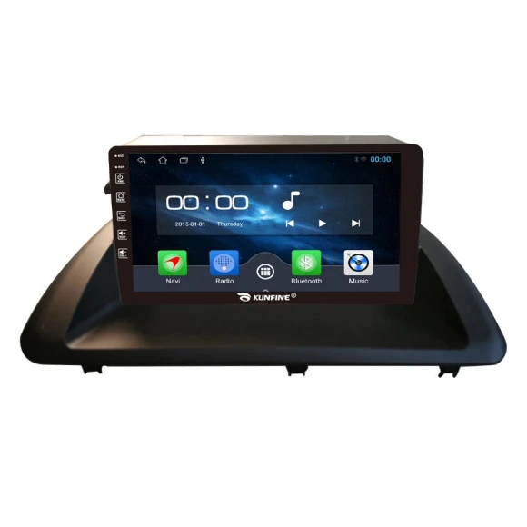 9 Inch Android Radio with CarPlay and Android Auto — Car Infotainment System, KUNFINE