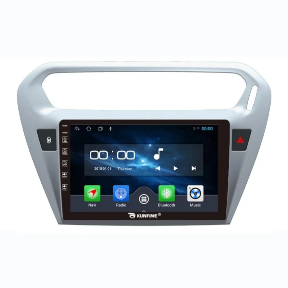 9 Inch Car Multimedia Player with GPS Navigation — Car Infotainment System, KUNFINE