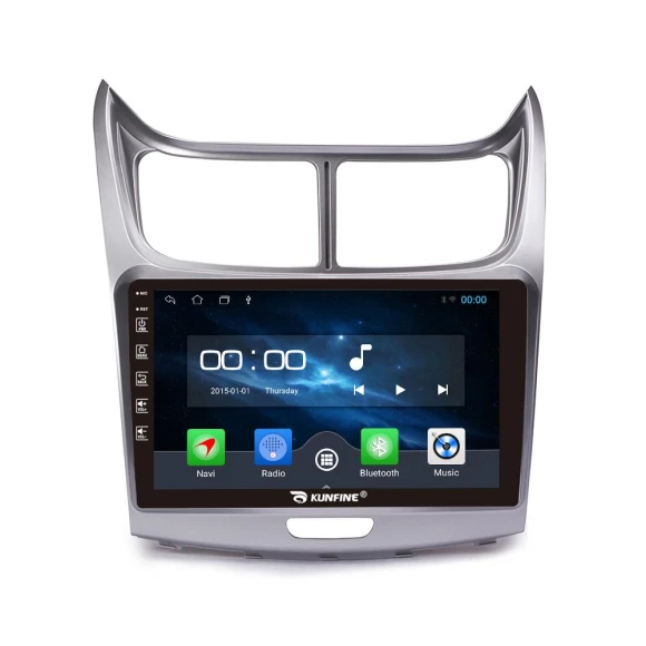 9 Inch Car Stereo with Android Radio, CarPlay, Navigation, and Multimedia Player — Car Infotainment System, KUNFINE