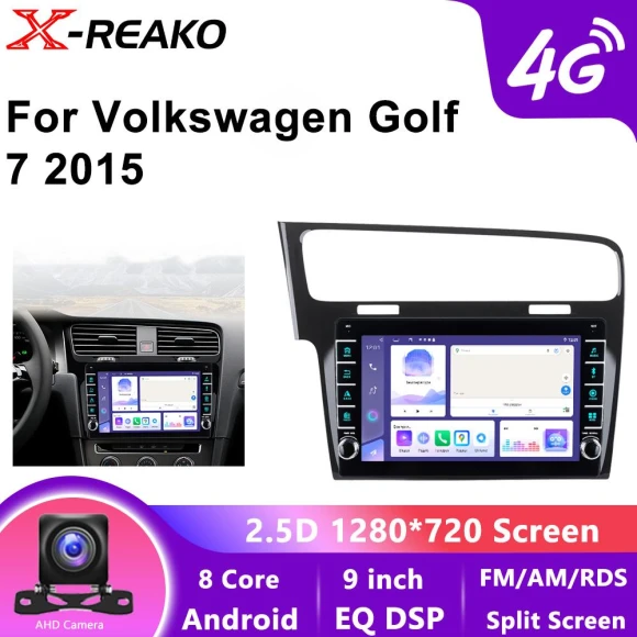 9-inch Carplay 2 Din Android 13 Car Radio — Car Infotainment System, X-REAKO