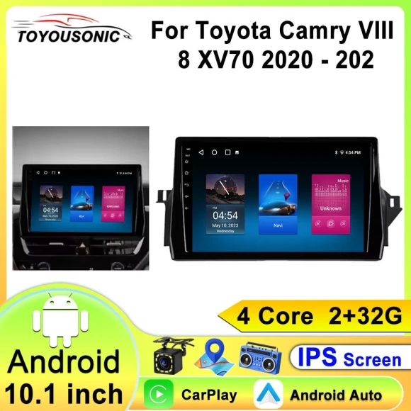 Android 13 Carplay Multimedia Video Player Navigation GPS Stereo Head Unit — Car Infotainment System, ToyousoniC