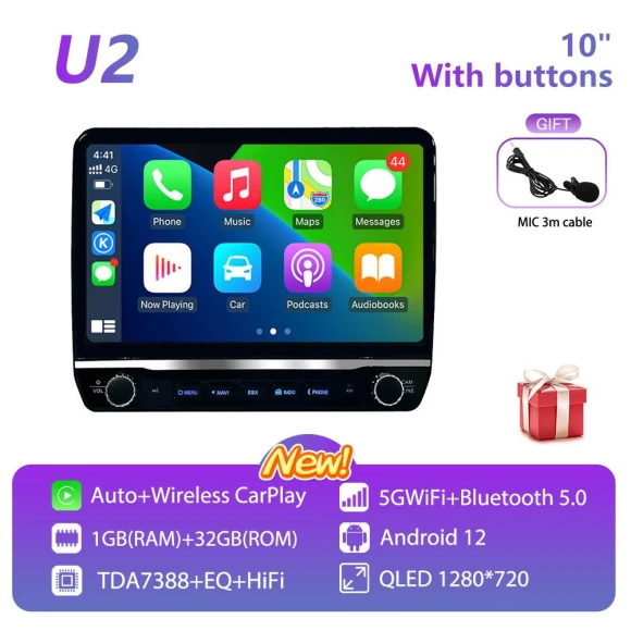 Android Car Multimedia for Toyota Corolla 2019-2025 — Car Infotainment System, Auto Launcher