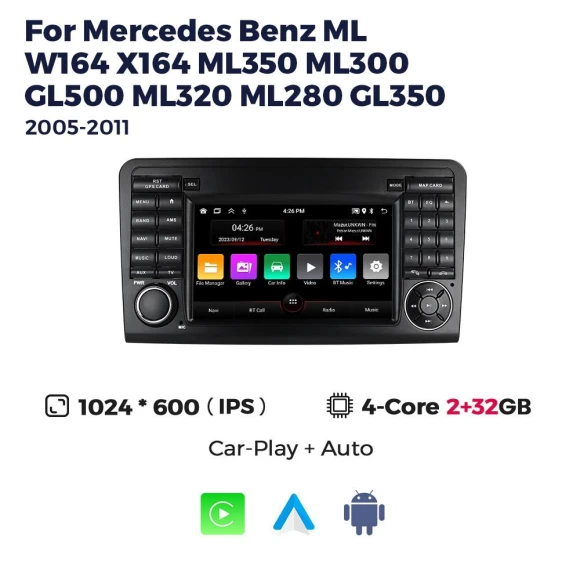 Android Car Radio Multimedia Video Player — Car Infotainment System, Auto Launcher