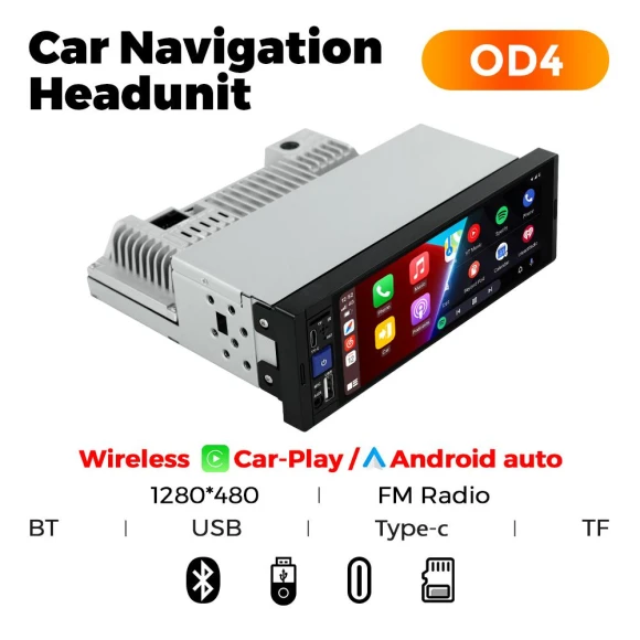 Android Car Radio Stereo with 6.86-inch HD MP5 Player — Car Infotainment System, Timeless Home
