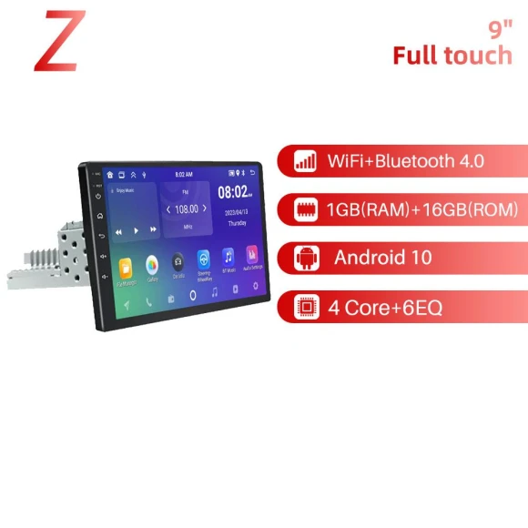 Android Car Radio with 4G, CarPlay, GPS Navigation, Multimedia Video Player — Car Infotainment System, Auto Launcher