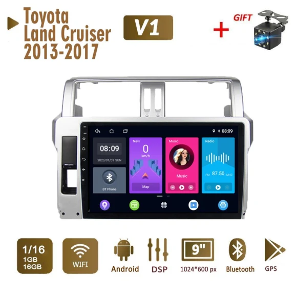 Android Car Radio with Carplay — Car Infotainment System, icreative