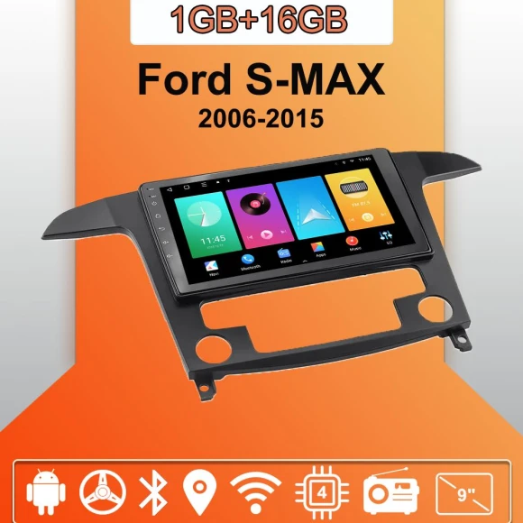 Car Radio with Android Auto and CarPlay — Car Infotainment System, IJCRAZY