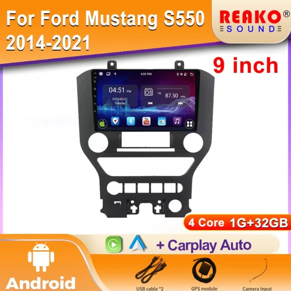 Multimedia Car Player with Navigation Screen — Car Infotainment System, Reakosound