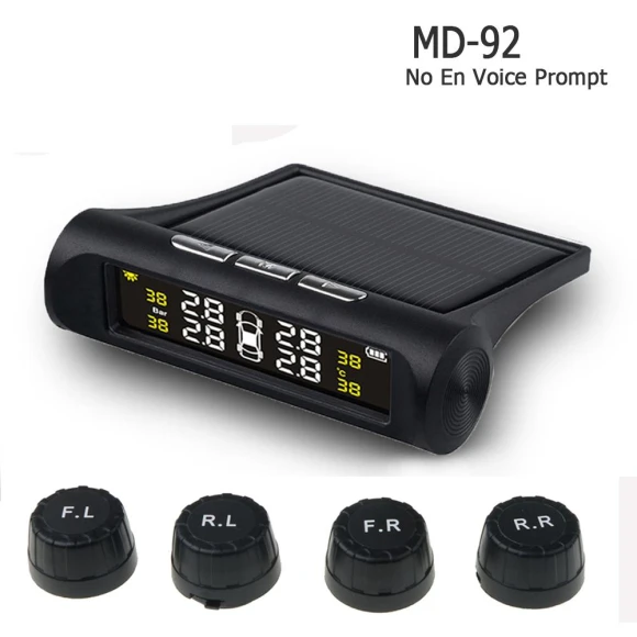 Tire Pressure Monitoring System with Solar USB Power — TPMS, Dream Garage