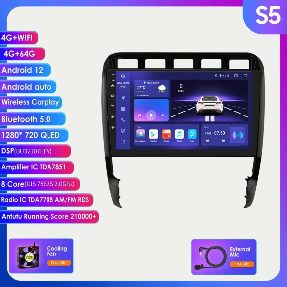 2-DIN Android Car Radio System — Car Infotainment System, Hizpo