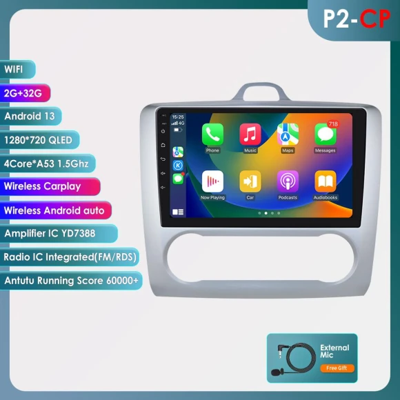 Android Car Radio Multimedia Video Player GPS Navigation Head Unit — Car Infotainment System, OSSURET