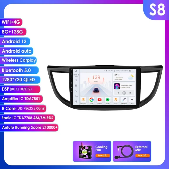 Android Car Radio Stereo — Car Infotainment System, Hizpo