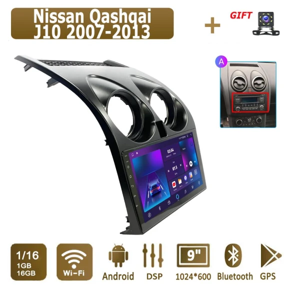 Android CarPlay Car Radio — Car Infotainment System, icreative