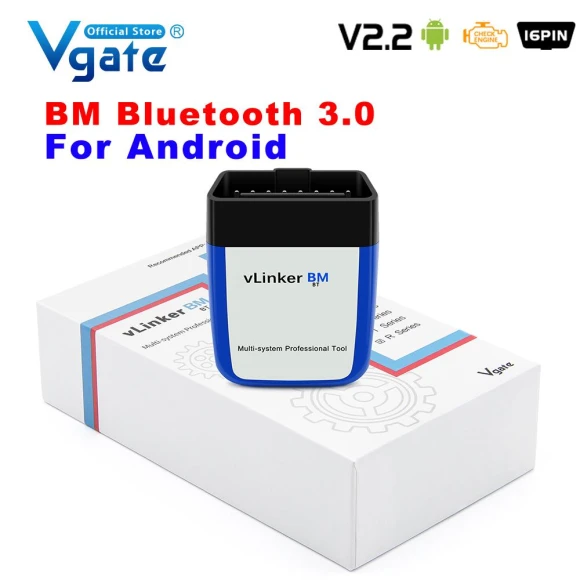 BMW Wi-Fi Bluetooth OBD2 Scanner — OBD2 Scanners, Vgate