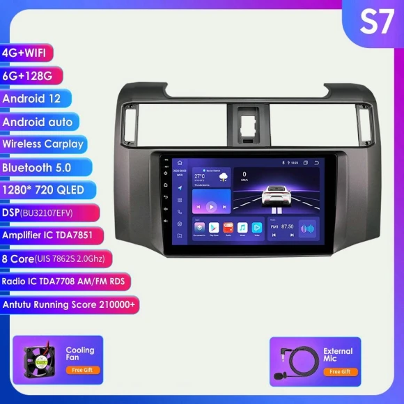 Car Multimedia Player with Smart Screen — Car Infotainment System, Hizpo