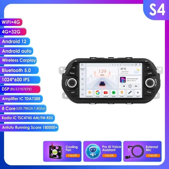 Car Multimedia Video Player with Intelligent Screen — Car Infotainment System, OSSURET