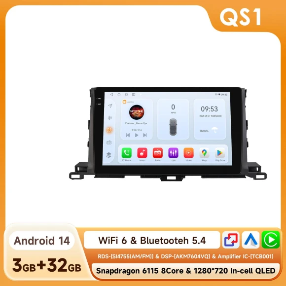 Intelligent Screen Car Radio — Car Infotainment System, Hizpo