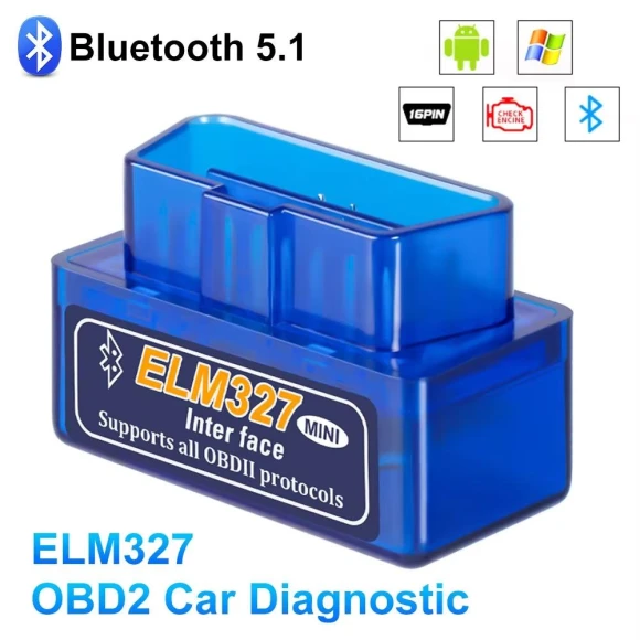 Mini Bluetooth OBD2 Scanner Code Reader — OBD2 Scanners, Auto Parts Speciality