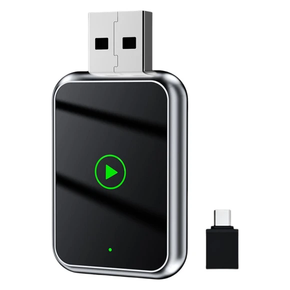 Wireless CarPlay and Android Auto Adapter — Car Infotainment System, Automobile Club