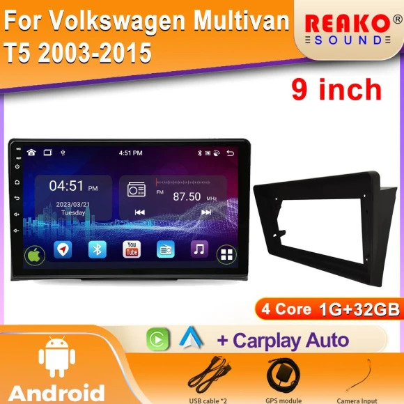 Android Car Radio Multimedia Navigation System — Car Infotainment System, Reakosound